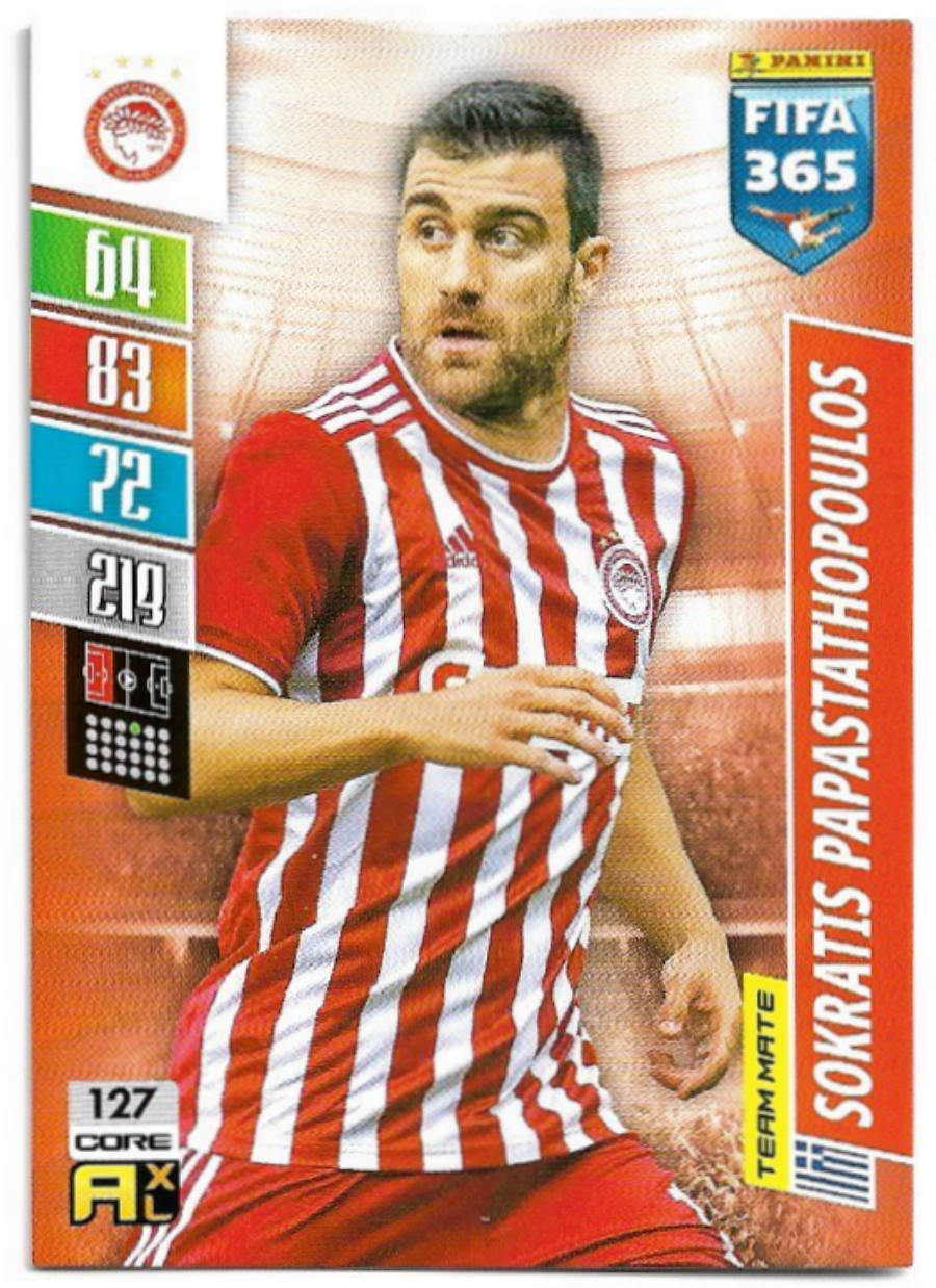 SOKRATIS PAPASTATHOPOULOS 2022 Panini FIFA 365