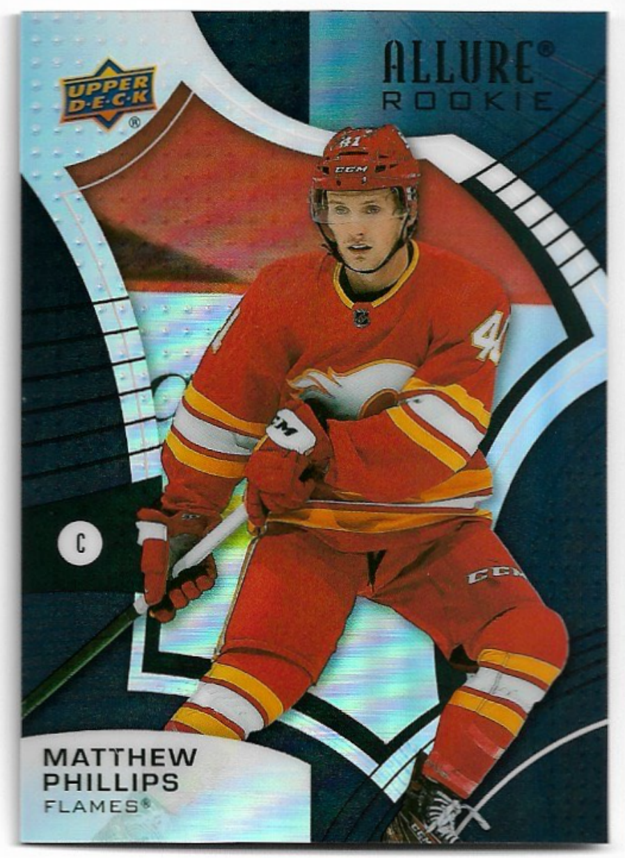 Rookie Black Rainbow MATTHEW PHILLIPS 21-22 UD Allure