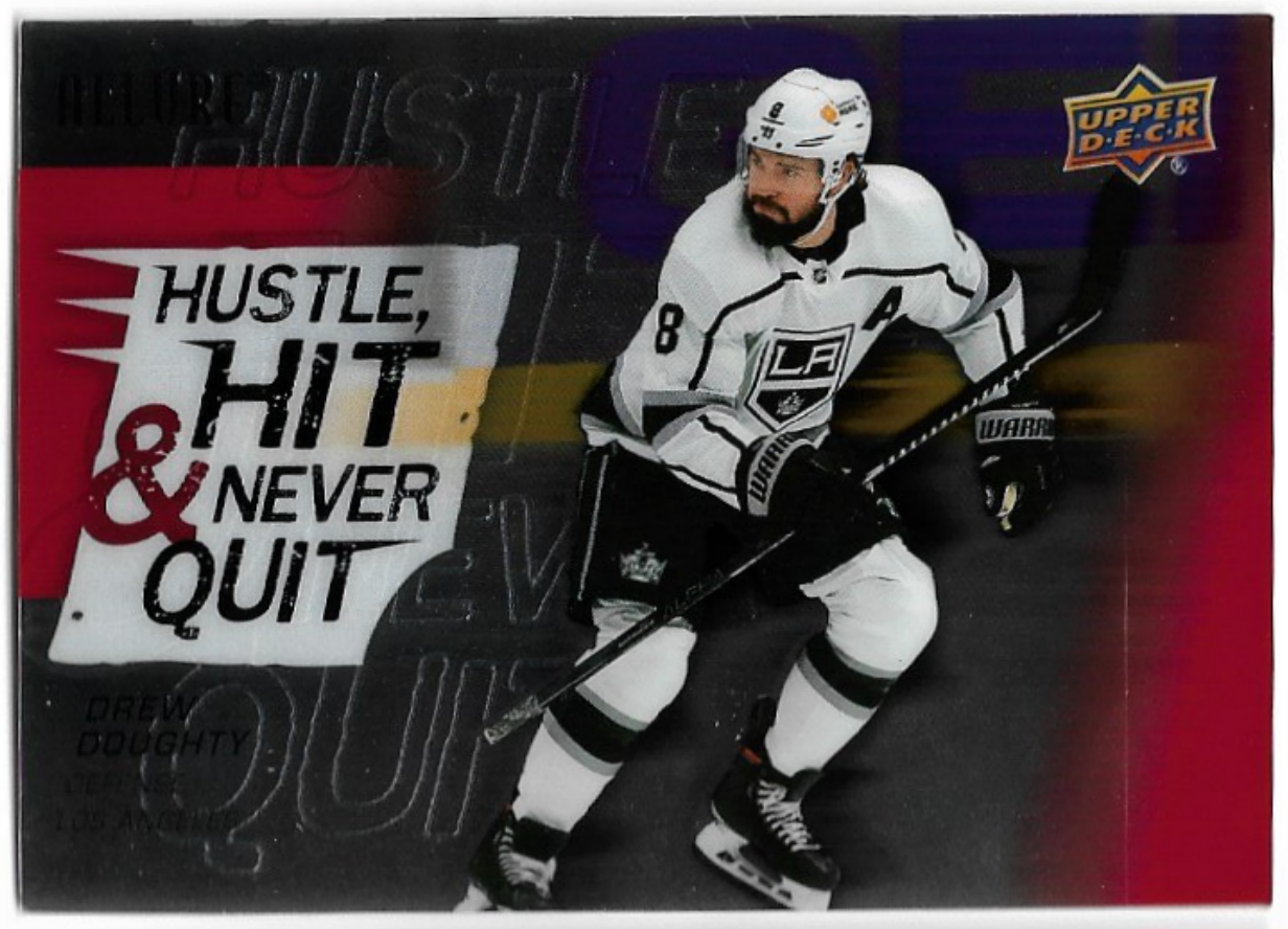 Hustle Hit & Never Quit DREW DOUGHTY 21-22 UD Allure