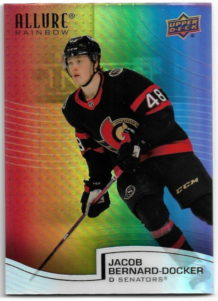 Rookie Double Rainbow JACOB BERNARD-DOCKER 21-22 UD Allure