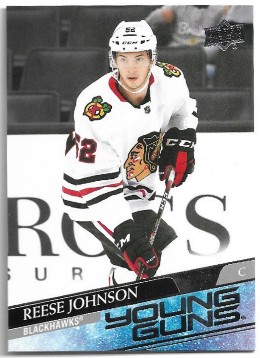 Rookie Young Guns REESE JOHNSON 20-21 UD Extended Series