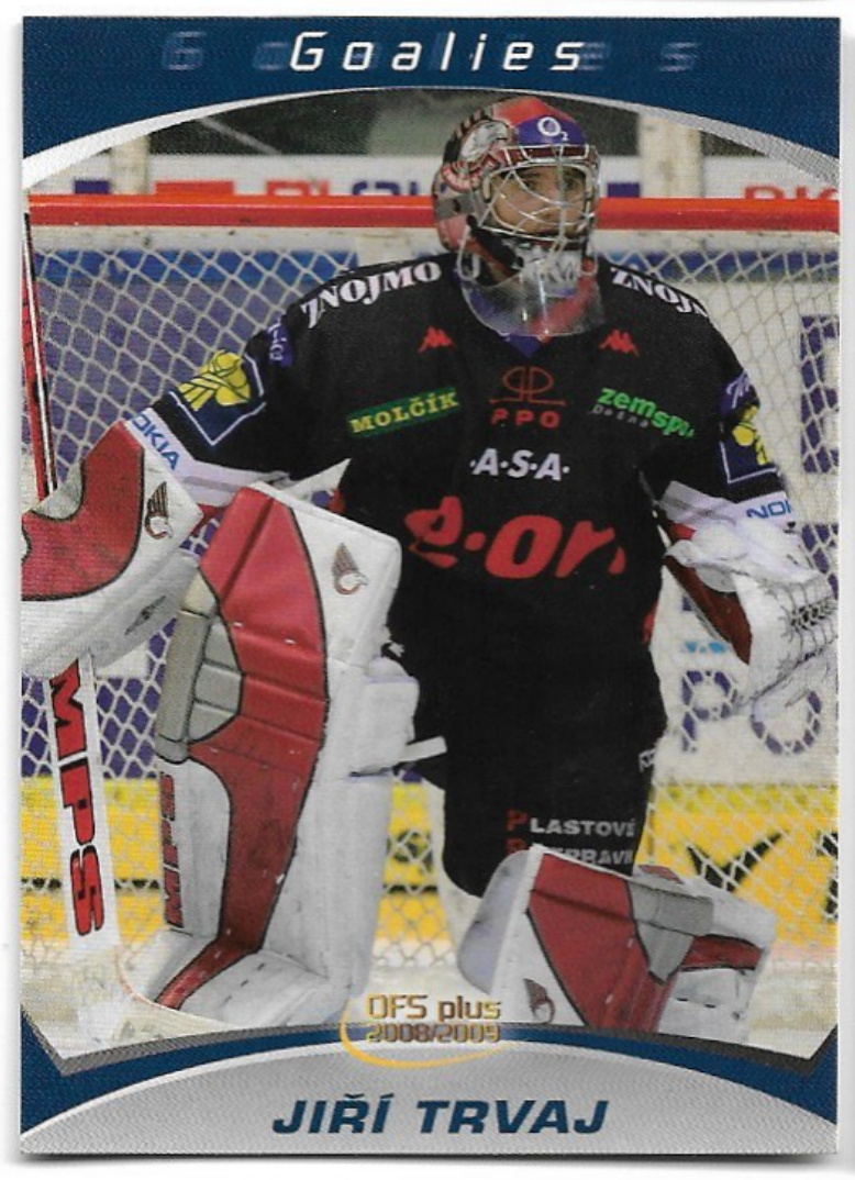 Goalies JIŘÍ TRVAJ 08-09 OFS