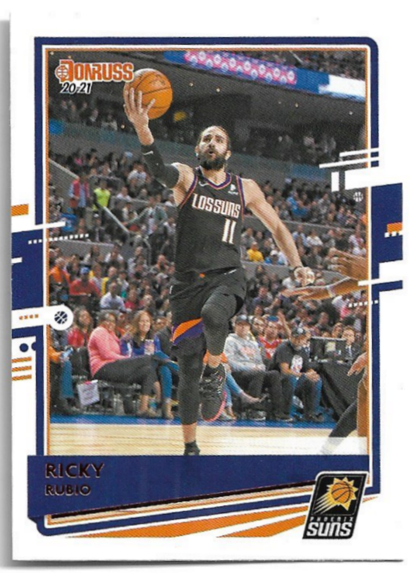 RICKY RUBIO 20-21 Panini Donruss Basketball