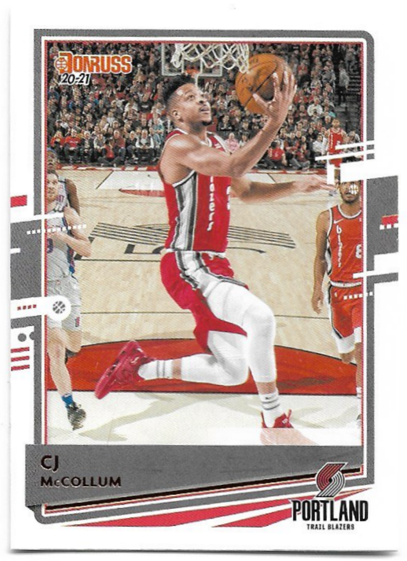CJ MCCOLLUM 20-21 Panini Donruss Basketball