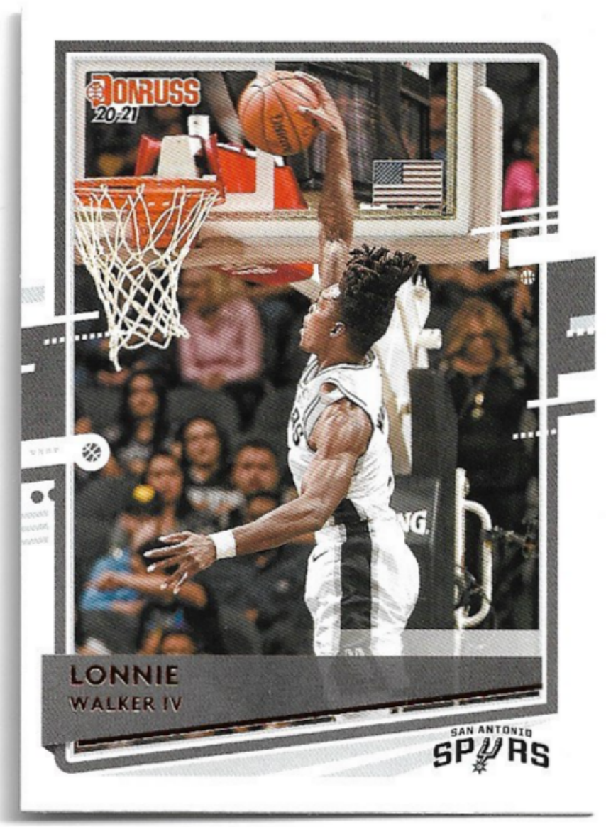 LONNIE WALKER IV 20-21 Panini Donruss Basketball
