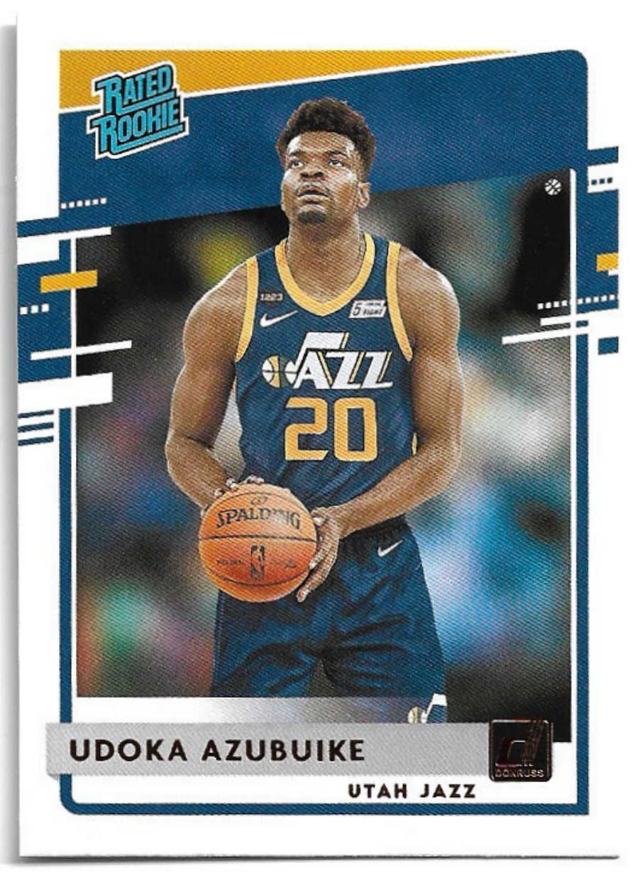Rated Rookie UDOKA AZUBUIKE 20-21 Panini Donruss Basketball