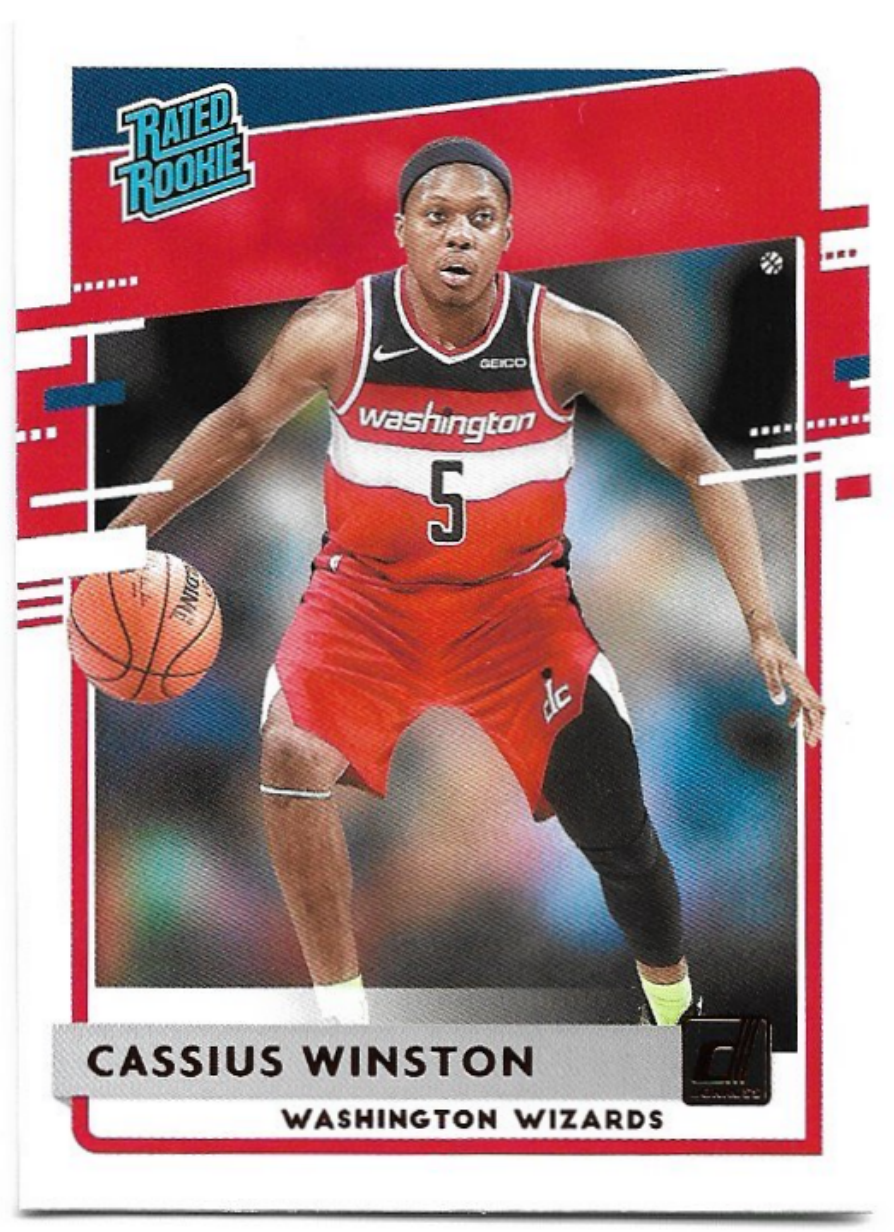 Rated Rookie CASSIUS WINSTON 20-21 Panini Donruss Basketball
