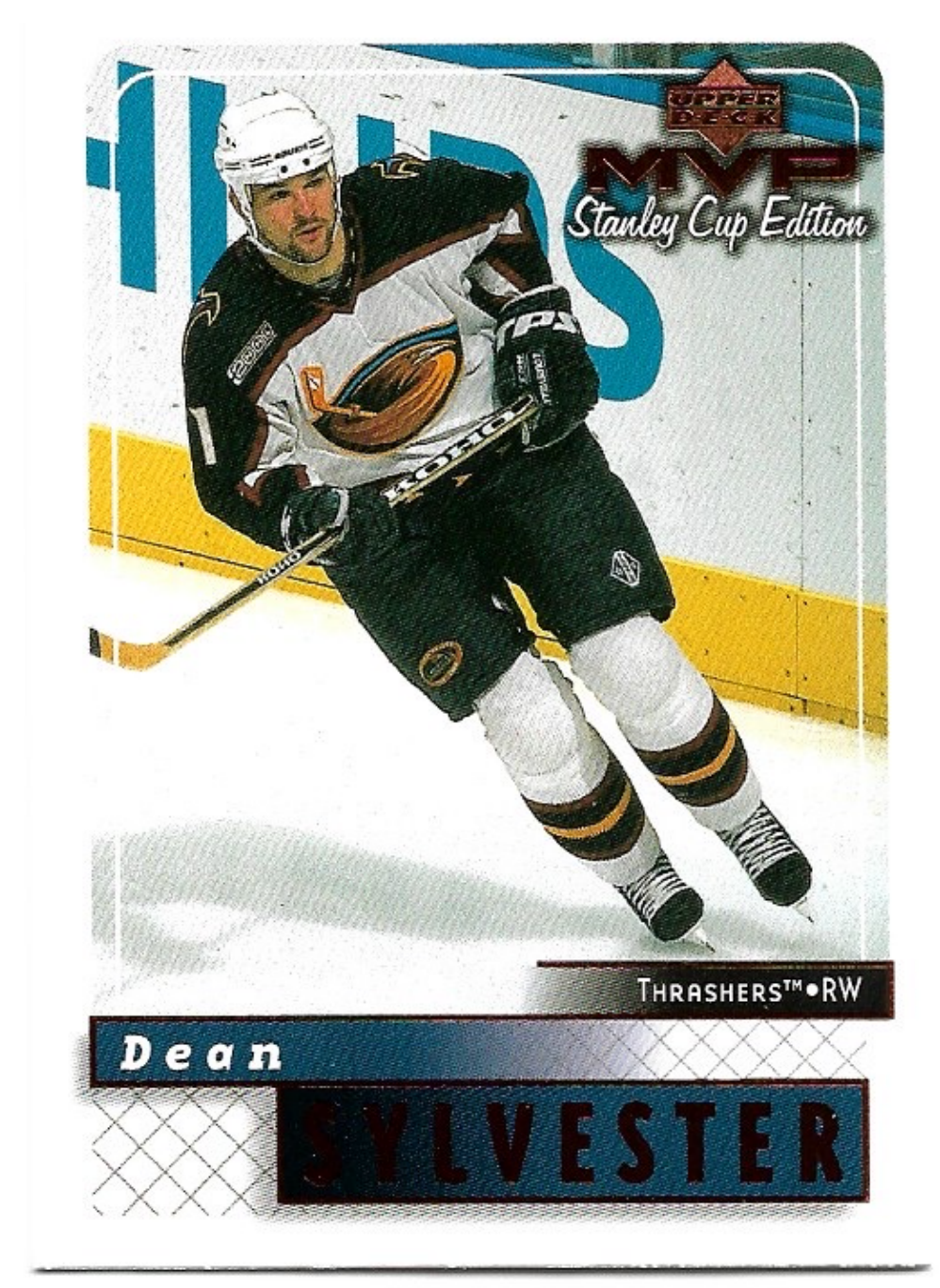 Rookie DEAN SYLVESTER 99-00 UD MVP Stanley Cup Edition