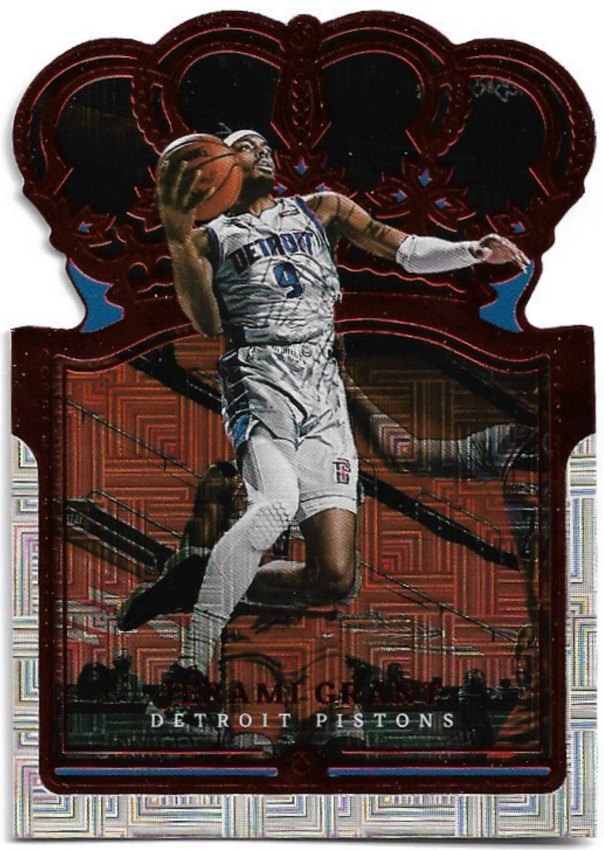 Asia Red JERAMI GRANT 21-22 Panini Crown Royale Basketball