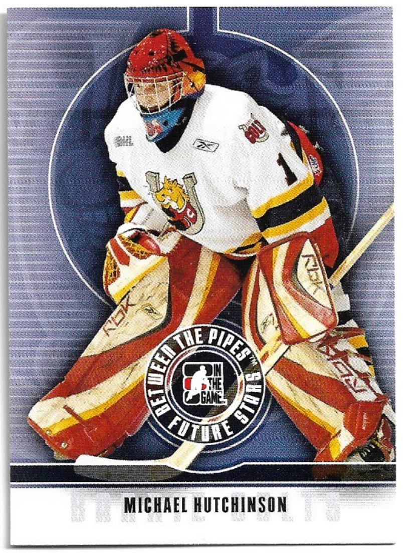 Future Stars MICHAEL HUTCHINSON 08-09 In the Game Between the Pipes