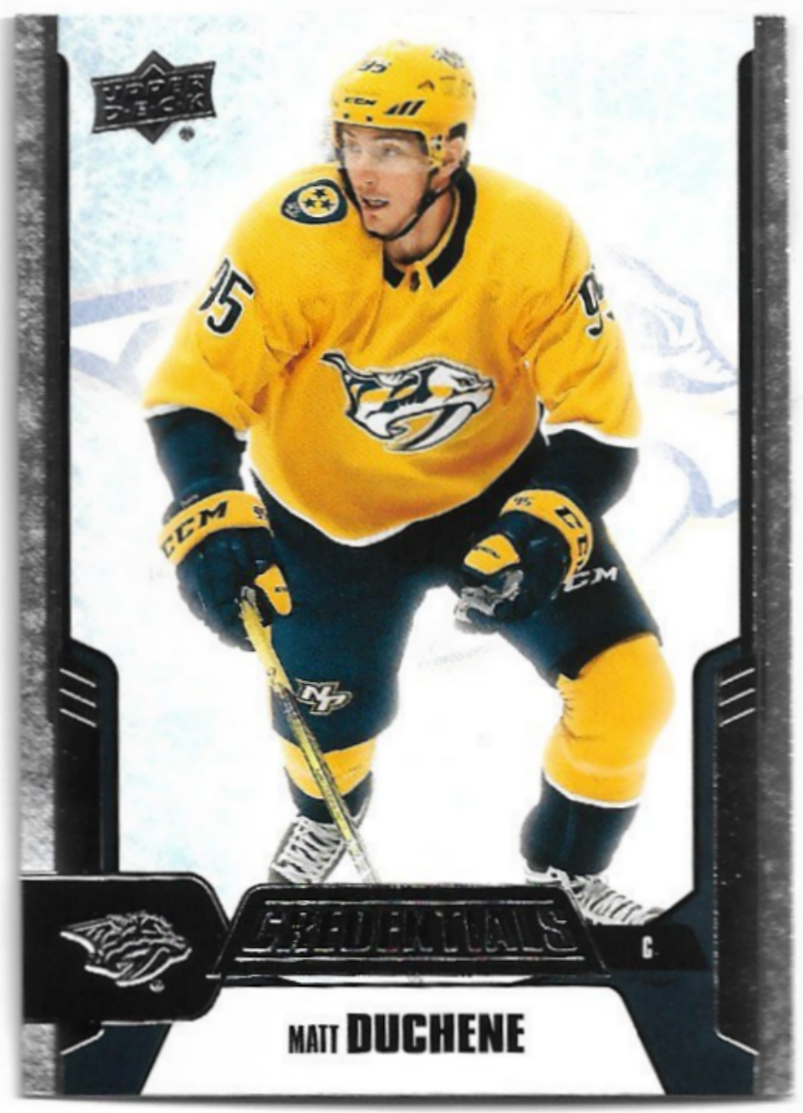 MATT DUCHENE 19-20 UD Credentials