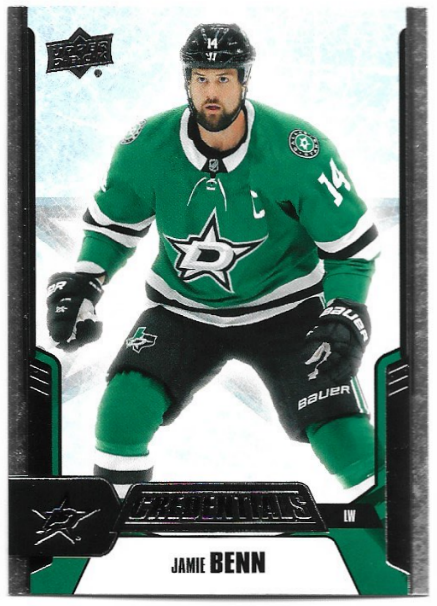 JAMIE BENN 19-20 UD Credentials