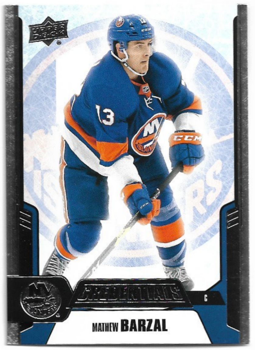 MATHEW BARZAL 19-20 UD Credentials
