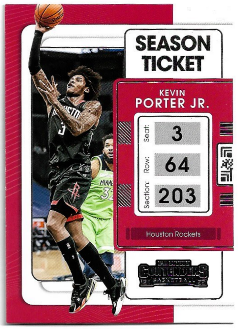 KEVIN PORTER JR. 21-22 Panini Contenders Basketball