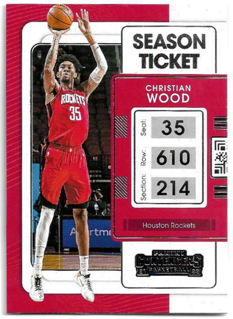 CHRISTIAN WOOD 21-22 Panini Contenders Basketball
