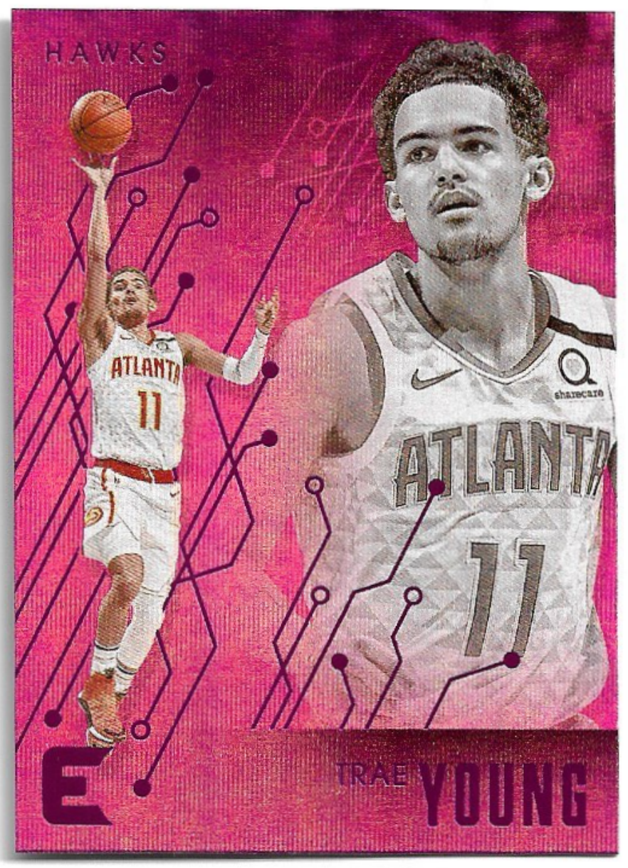 Pink Essentials TRAE YOUNG 19-20 Panini Chronicles Basketball