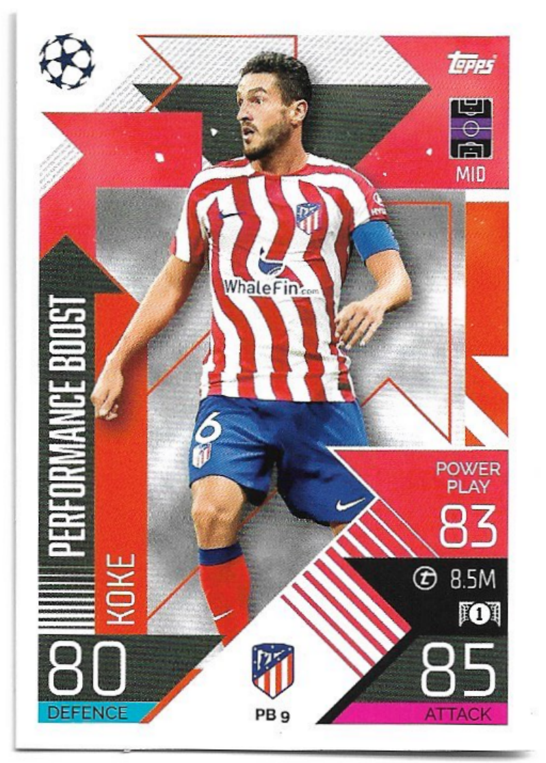 Performance Boost KOKE 2023 Match Attax Extra UCL