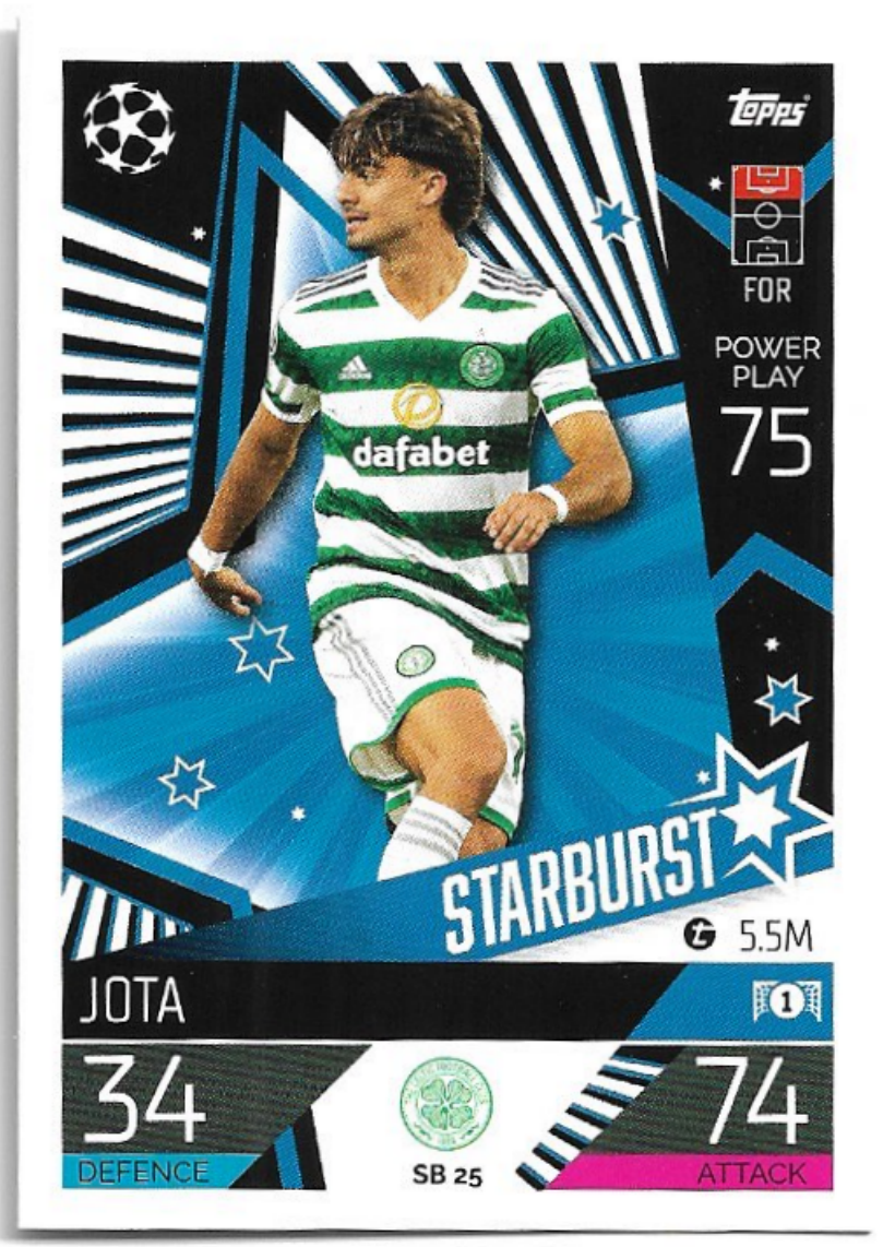 Starburst JOTA 2023 Match Attax Extra UCL