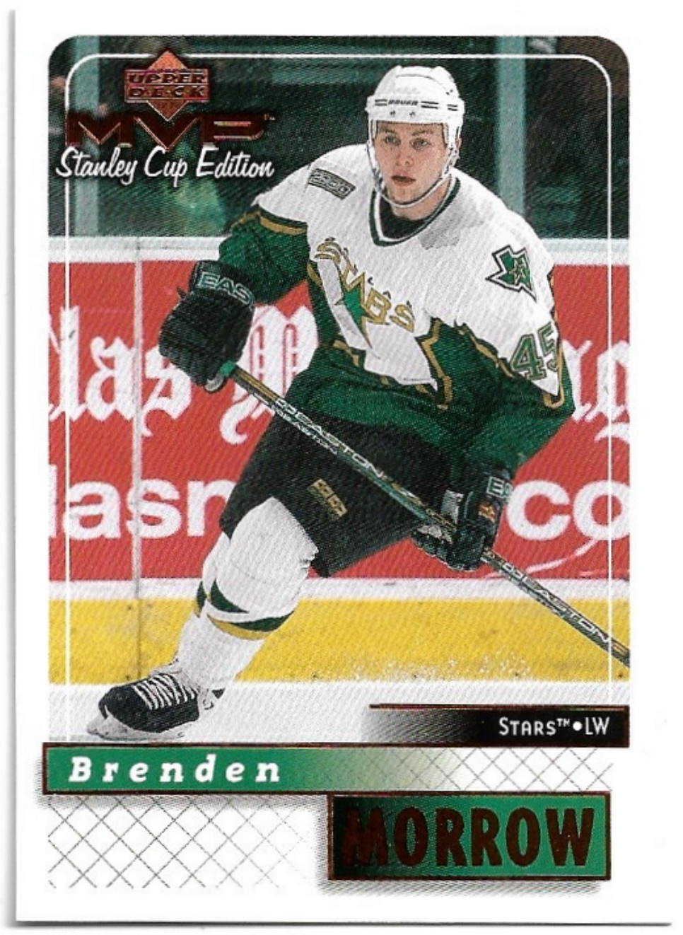 BRENDEN MORROW 99-00 UD MVP Stanley Cup Edition