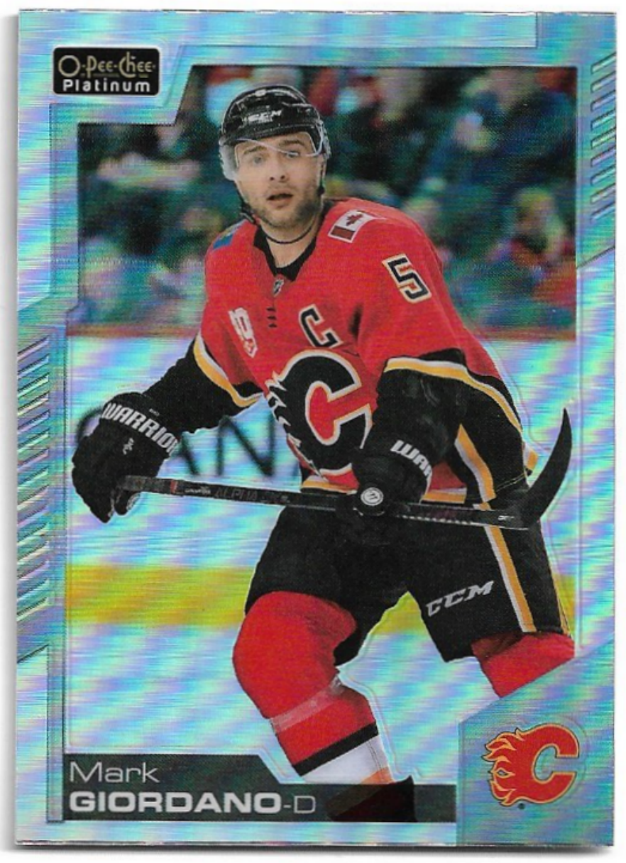 Rainbow MARK GIORDANO 20-21 UD O-Pee-Chee OPC Platinum