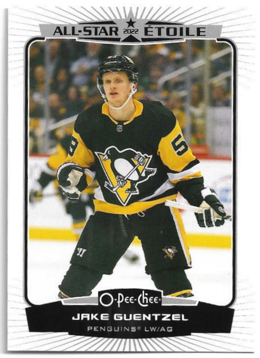 All-Star JAKE GUENTZEL 22-23 UD O-Pee-Chee OPC