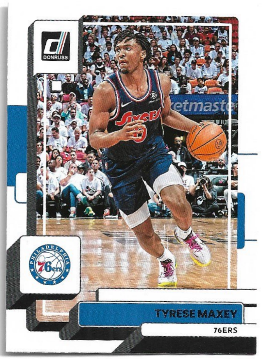 TYRESE MAXEY 22-23 Panini Donruss Basketball