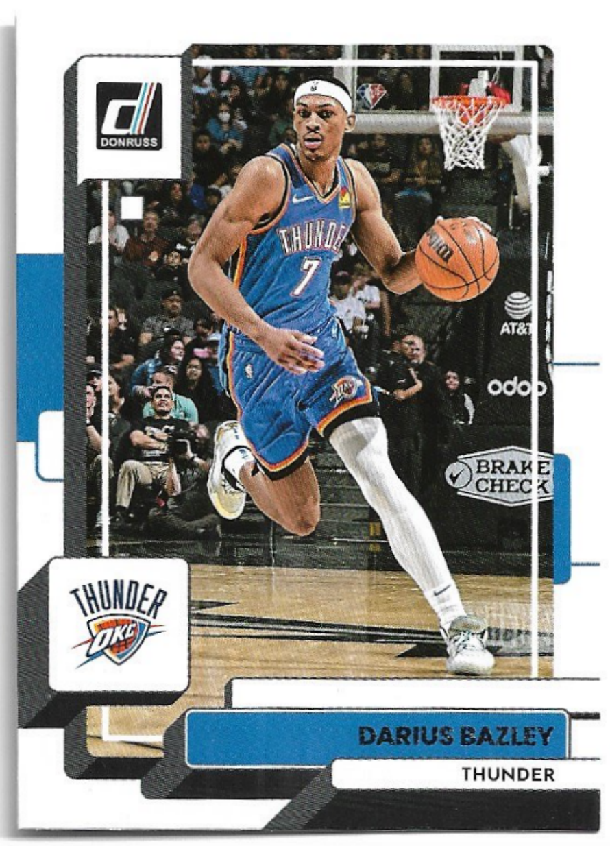 DARIUS BAZLEY 22-23 Panini Donruss Basketball