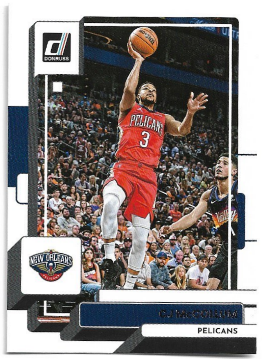 CJ MCCOLLUM 22-23 Panini Donruss Basketball
