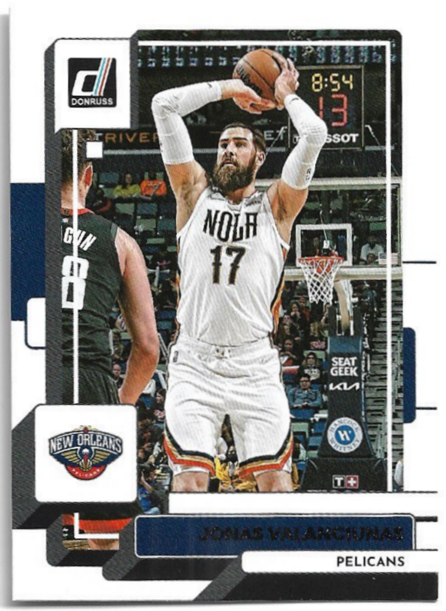 JONAS VALANCIUNAS 22-23 Panini Donruss Basketball