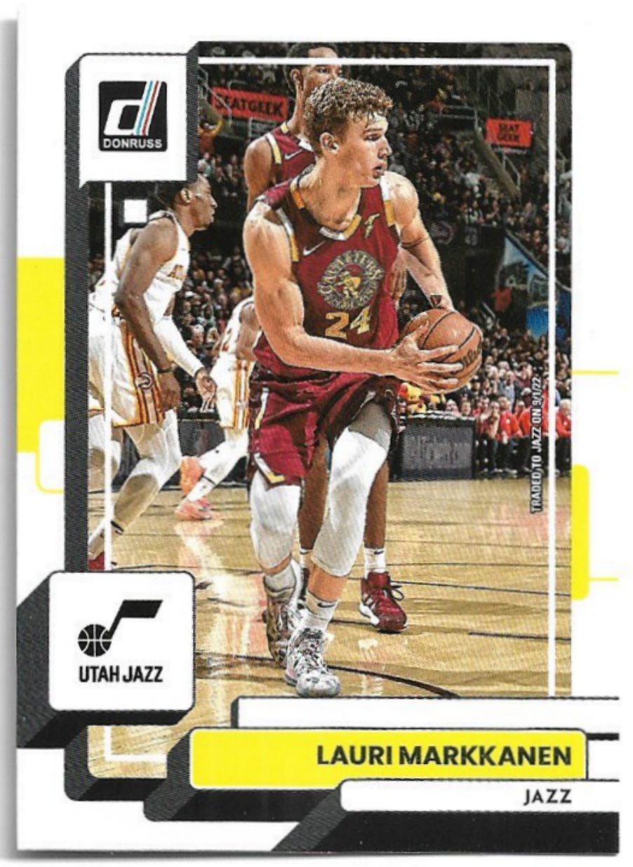 LAURI MARKKANEN 22-23 Panini Donruss Basketball