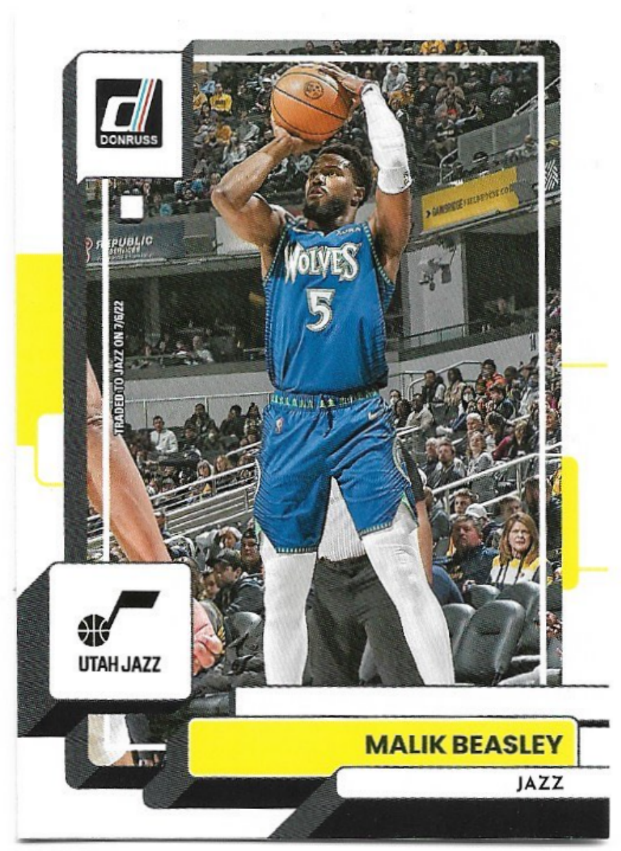 MALIK BEASLEY 22-23 Panini Donruss Basketball