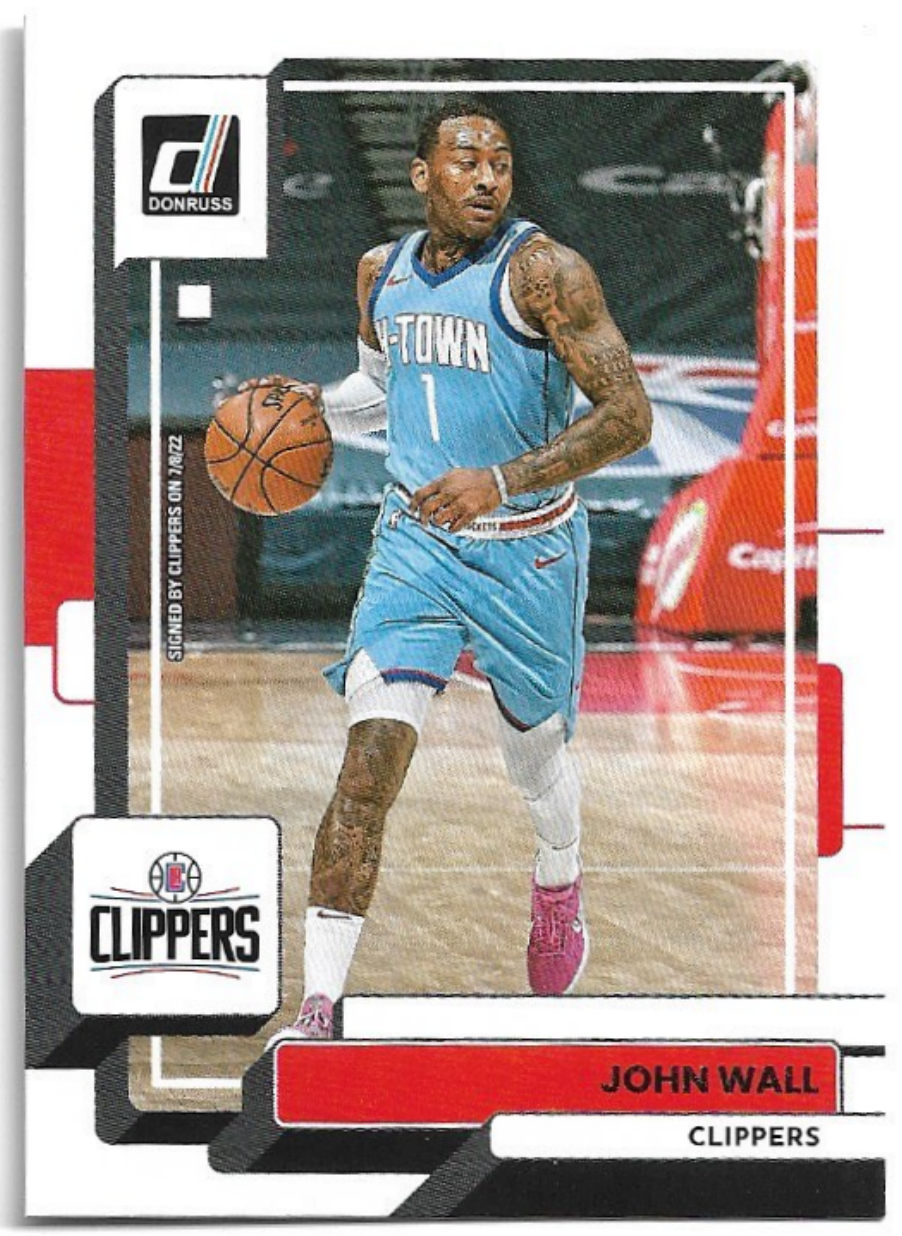 JOHN WALL 22-23 Panini Donruss Basketball