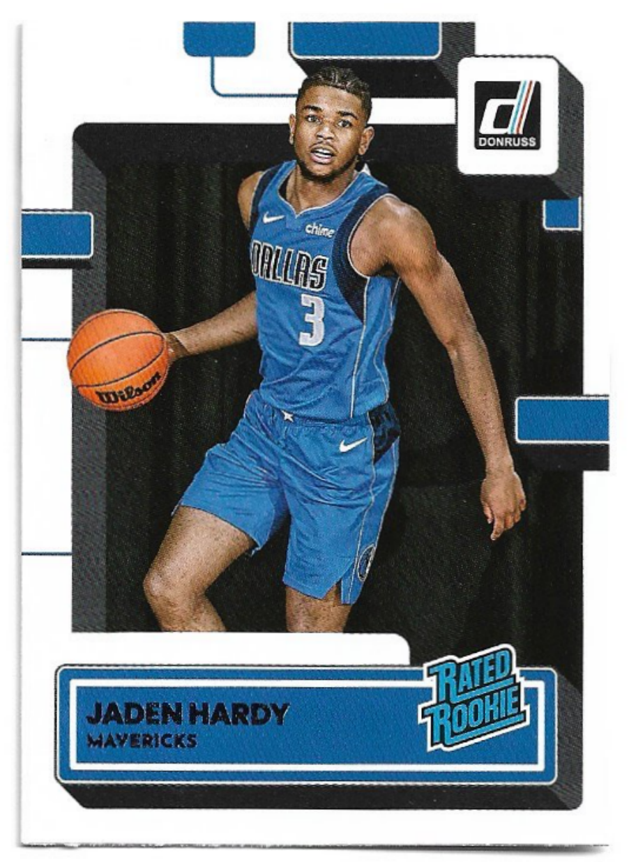 Rated Rookie JADEN HARDY 22-23 Panini Donruss Basketball
