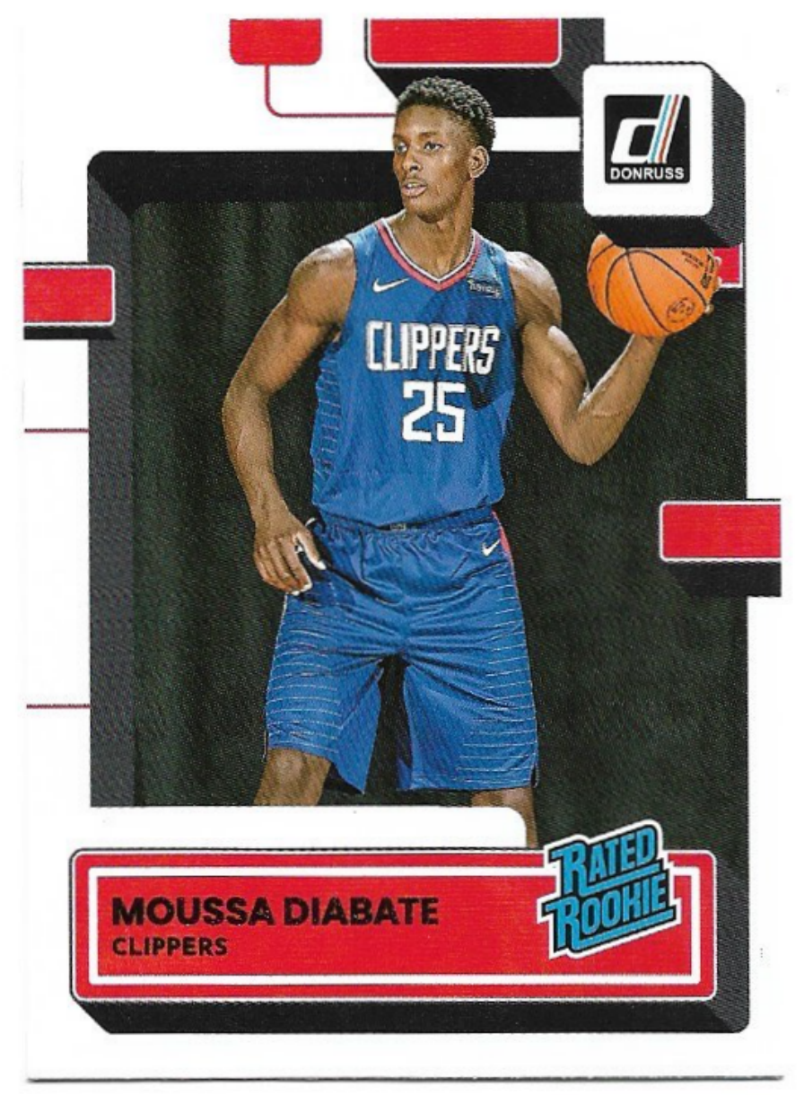 Rated Rookie MOUSSA DIABATE 22-23 Panini Donruss Basketball