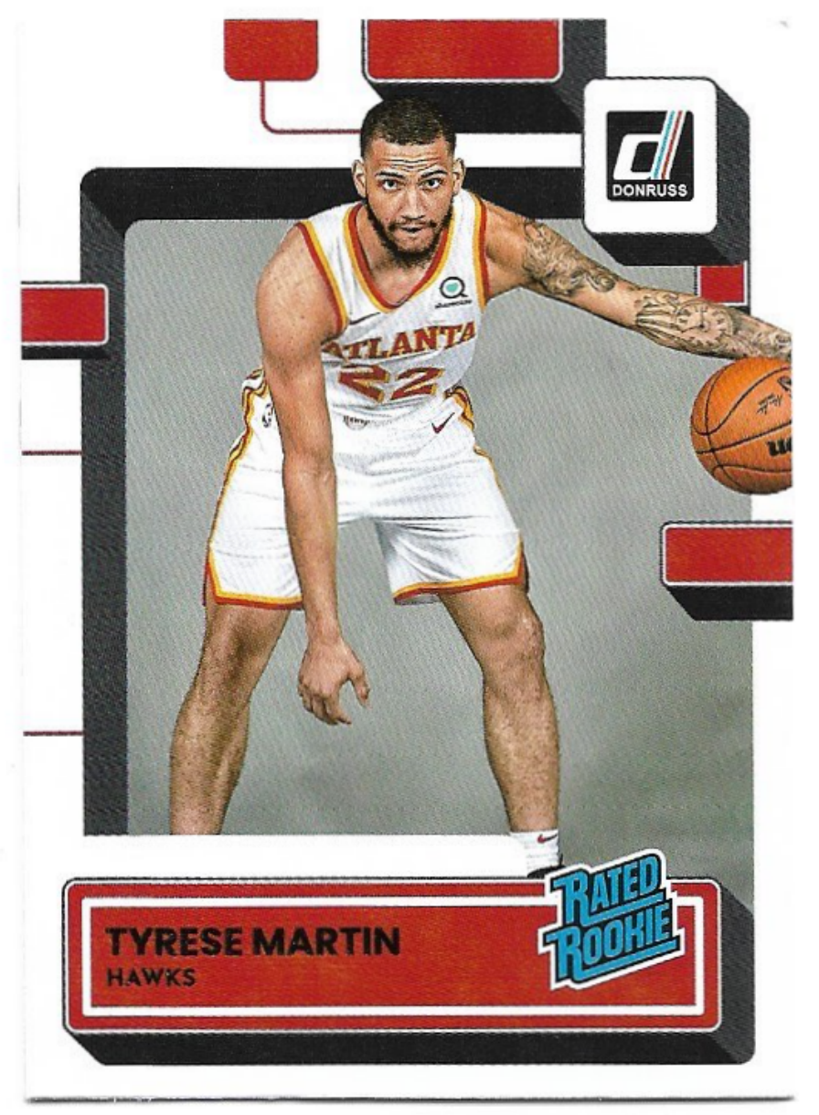 Rated Rookie TYRESE MARTIN 22-23 Panini Donruss Basketball