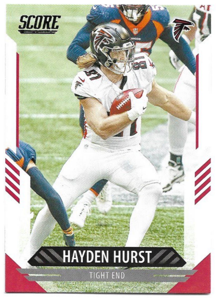 HAYDEN HURST 2021 Panini Score Football
