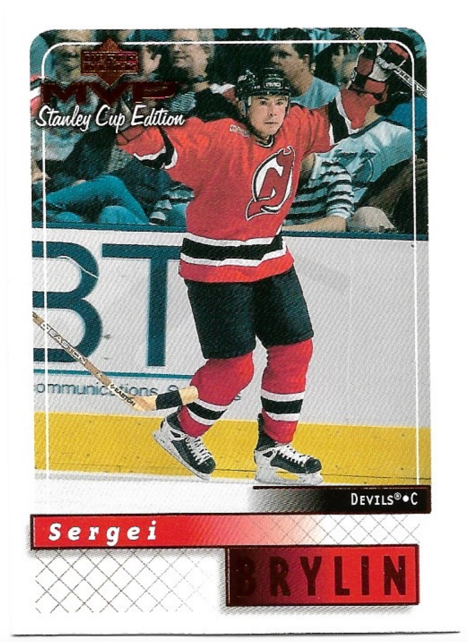 SERGEI BRYLIN 99-00 UD MVP Stanley Cup Edition