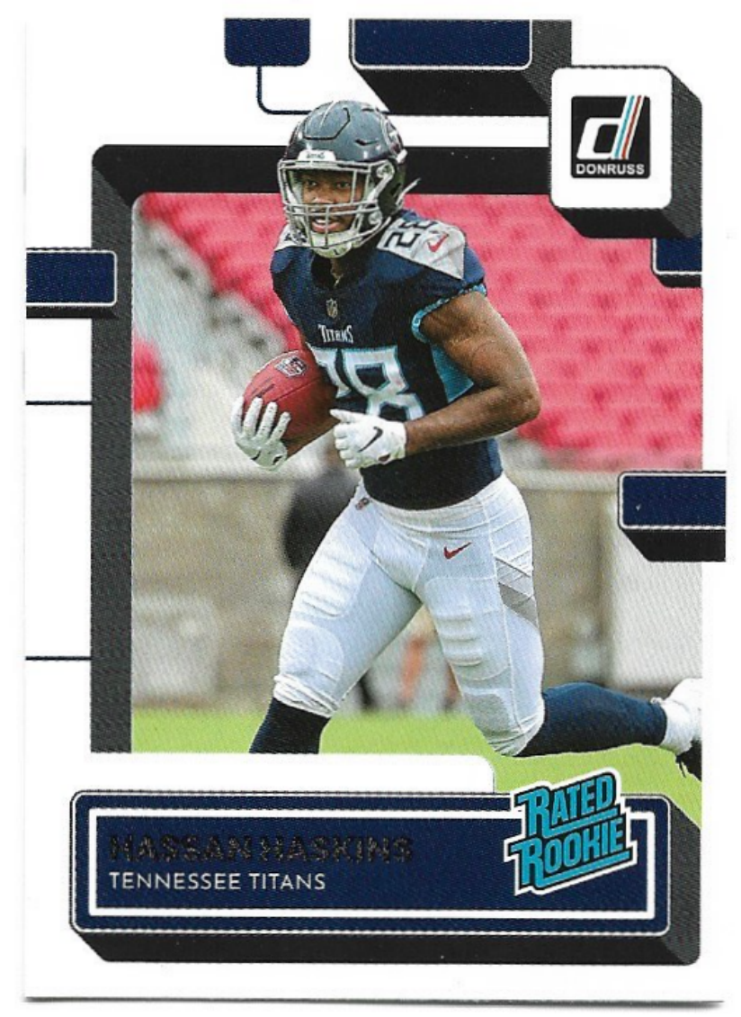 Rated Rookie HASSAN HASKINS 2022 Panini Donruss Football