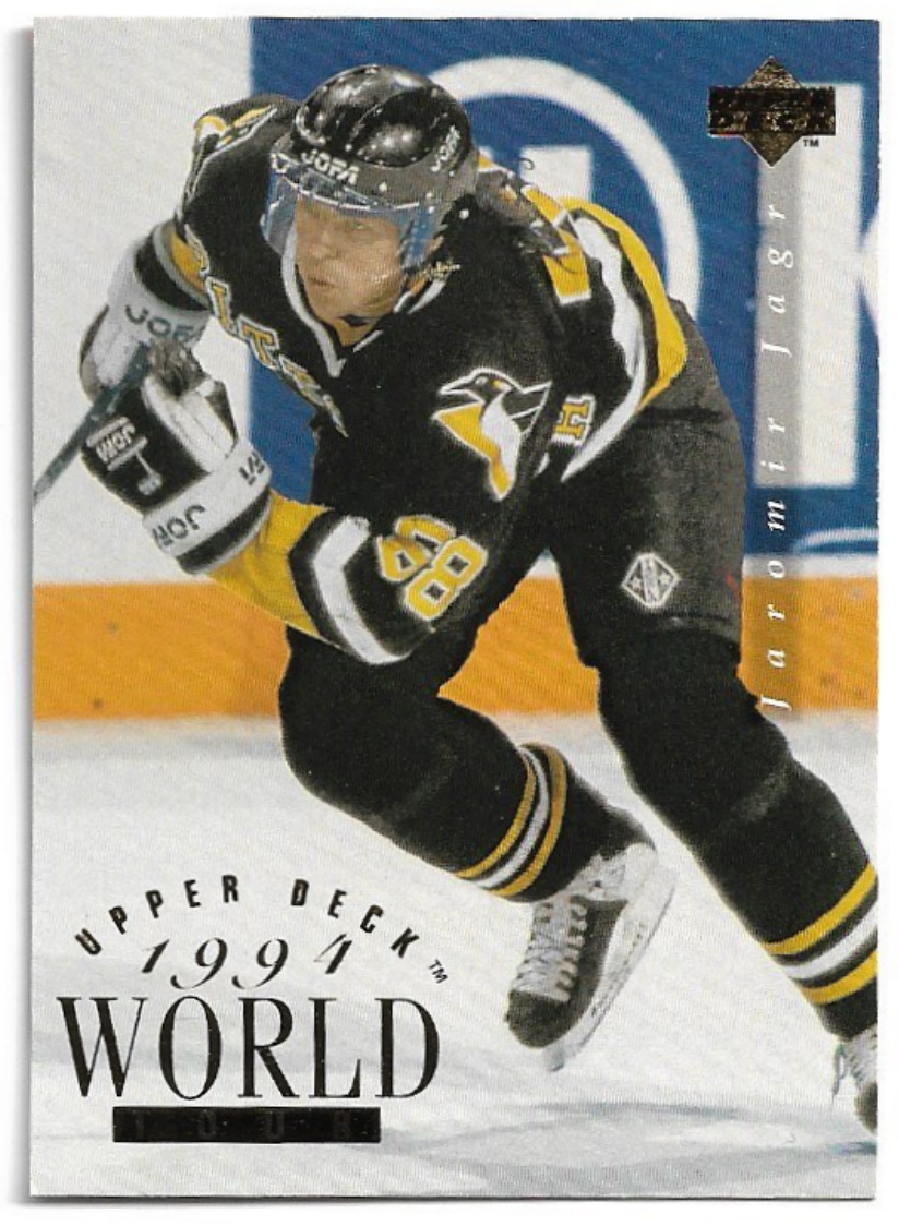 World Tour JAROMÍR JÁGR 94-95 Upper Deck