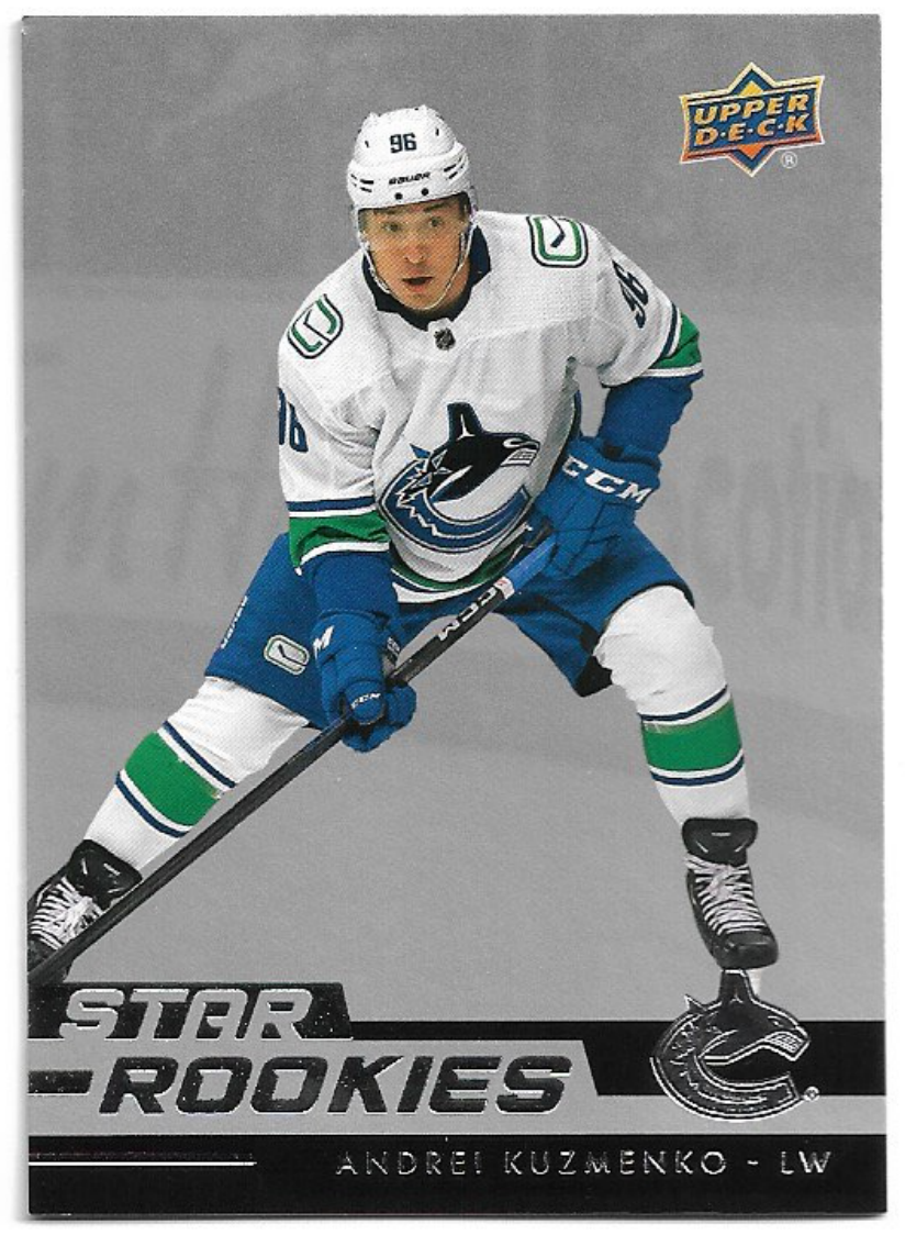 Rookie ANDREI KUZMENKO 22-23 UD Star Rookies Box Set