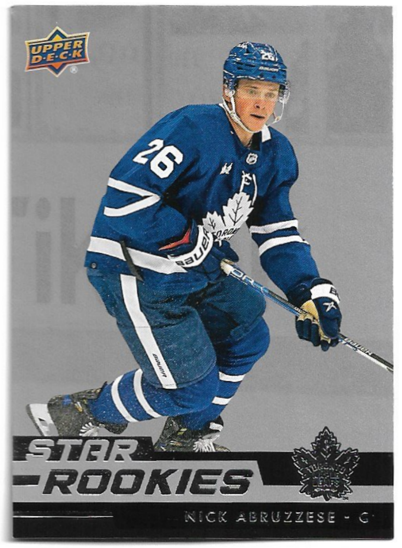 Rookie NICK ABRUZZESE 22-23 UD Star Rookies Box Set