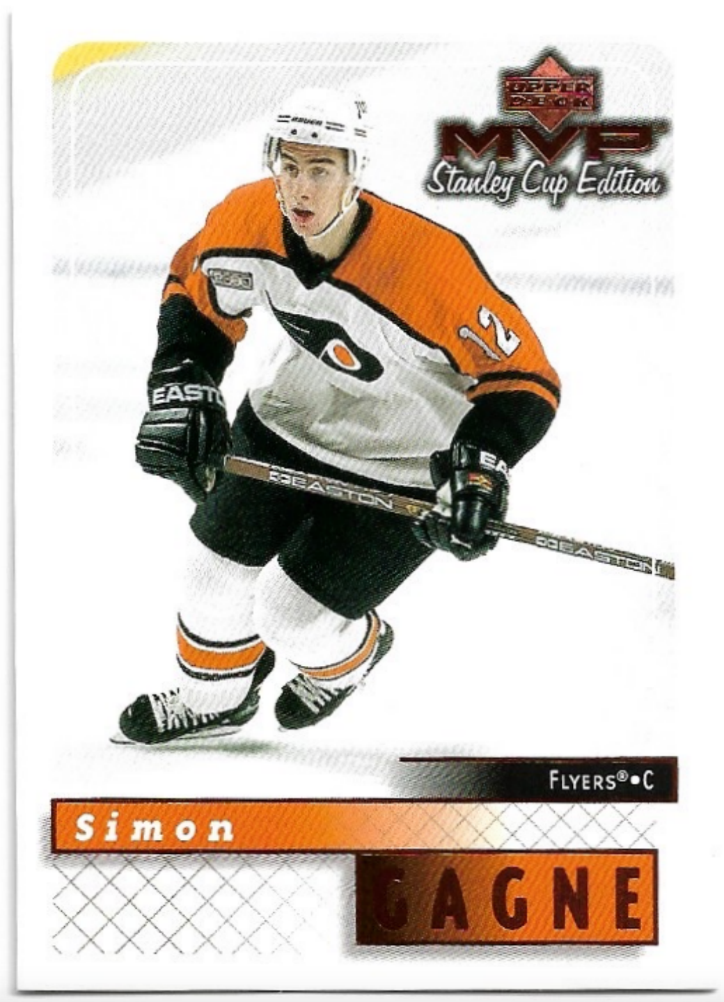 SIMON GAGNE 99-00 UD MVP Stanley Cup Edition