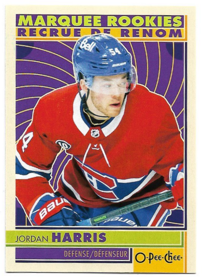 Retro Marquee Rookies JORDAN HARRIS 22-23 UD O-Pee-Chee OPC