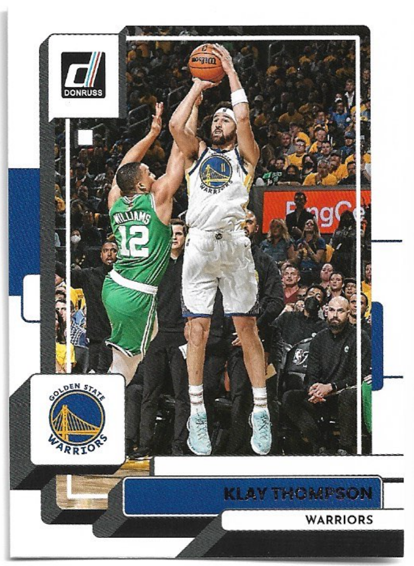 KLAY THOMPSON 22-23 Panini Donruss Basketball