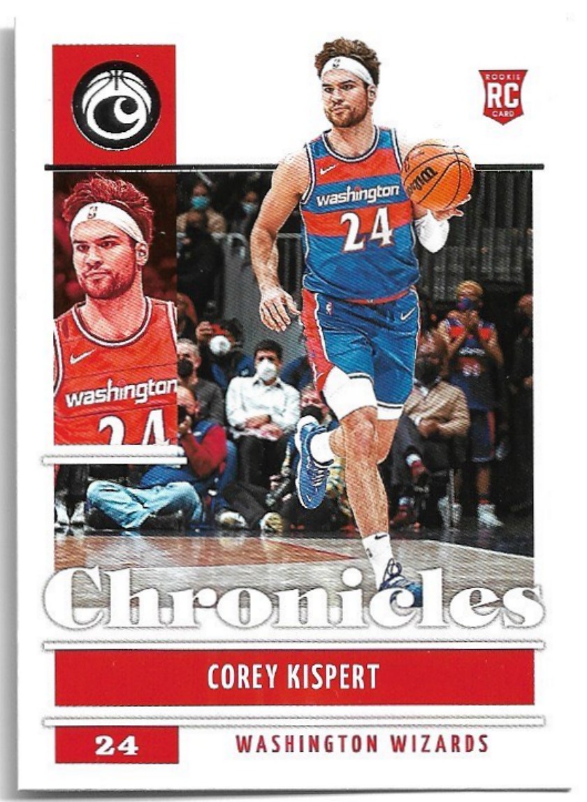 Rookie COREY KISPERT 21-22 Panini Chronicles Basketball