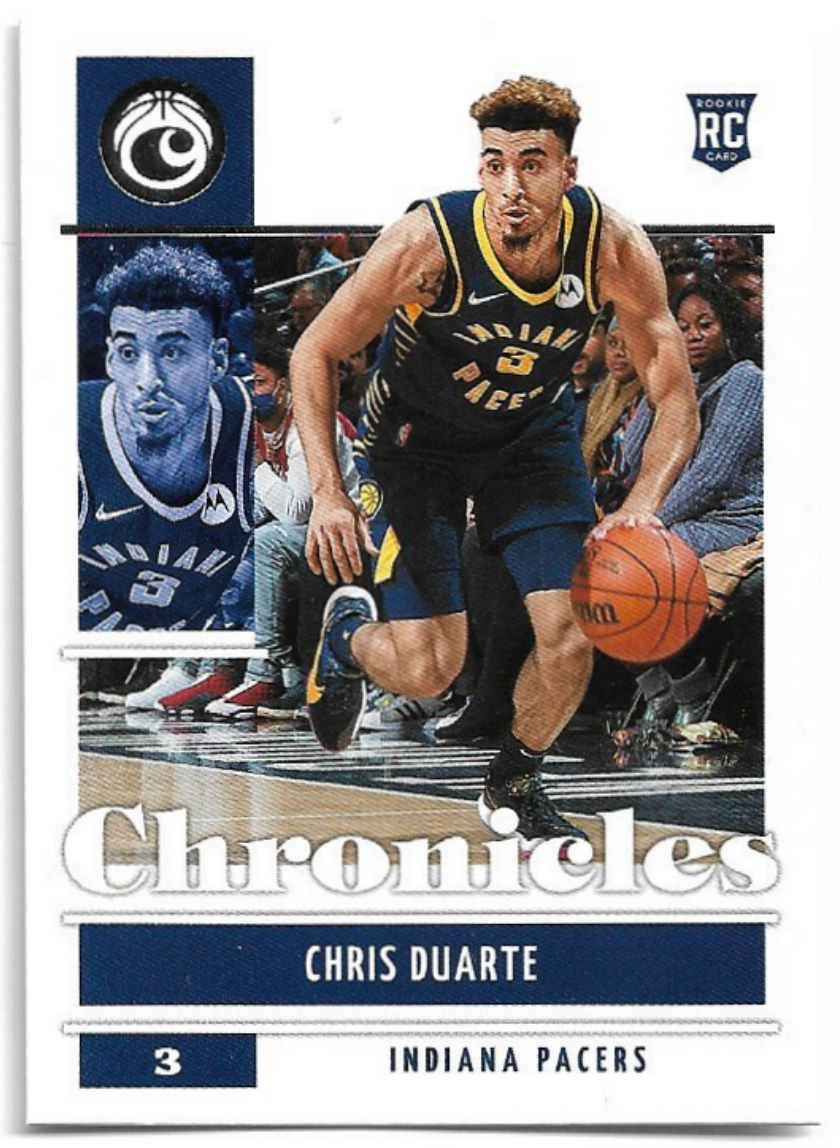 Rookie CHRIS DUARTE 21-22 Panini Chronicles Basketball
