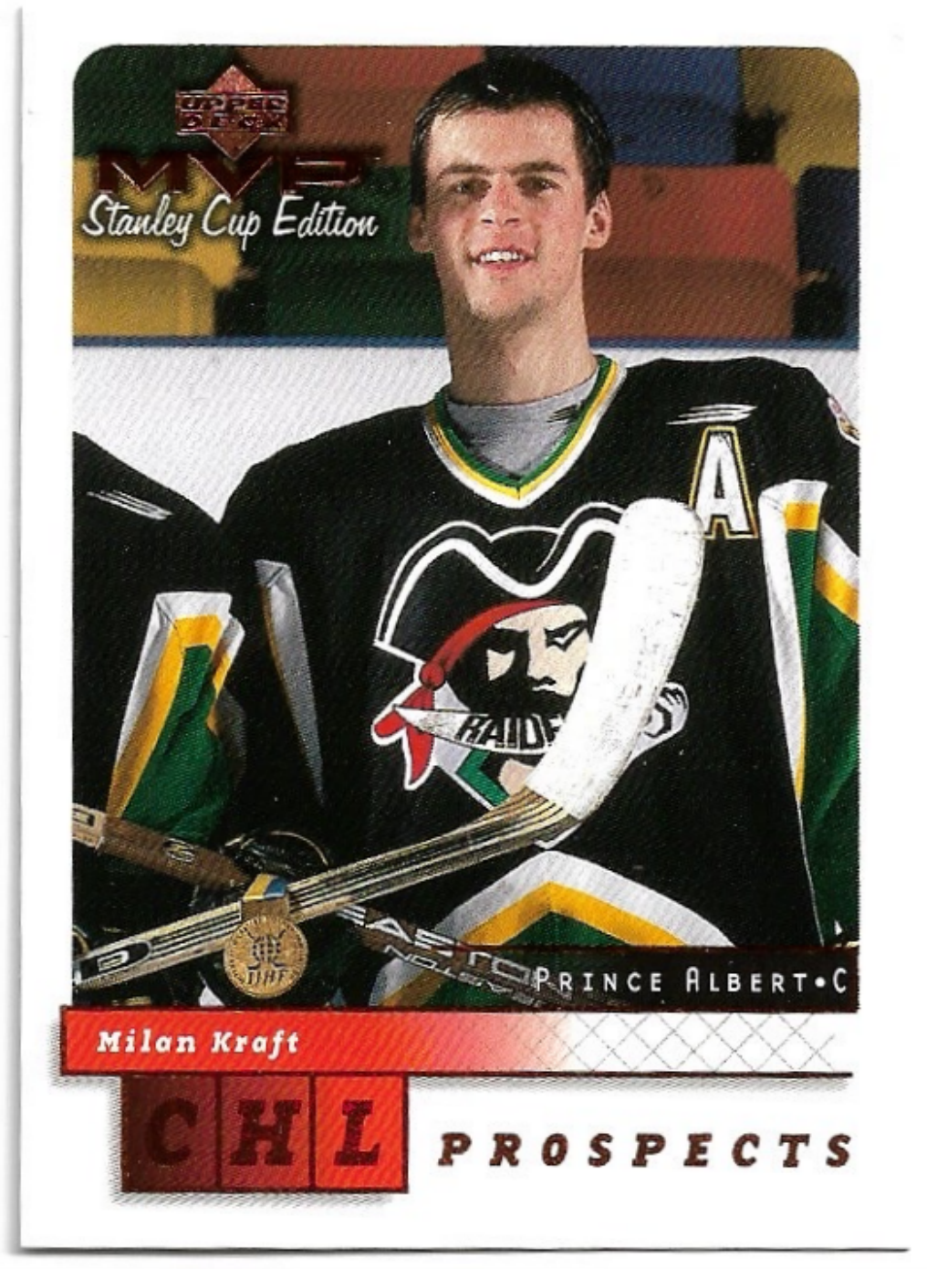 CHL Prospects MILAN KRAFT 99-00 UD MVP Stanley Cup Edition
