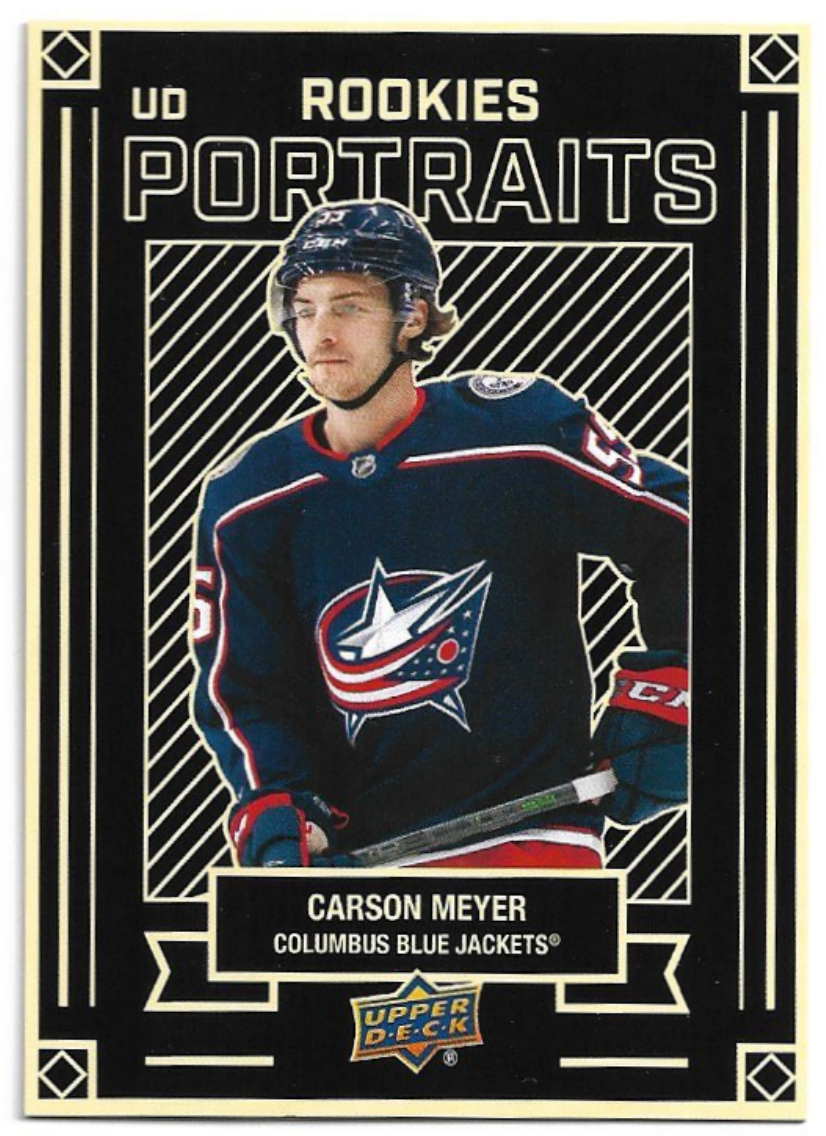 Rookie UD Portraits CARSON MEYER 22-23 UD Series 2