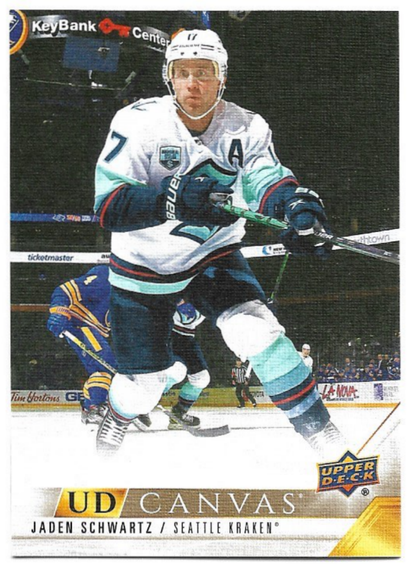 UD Canvas JADEN SCHWARTZ 22-23 UD Series 2