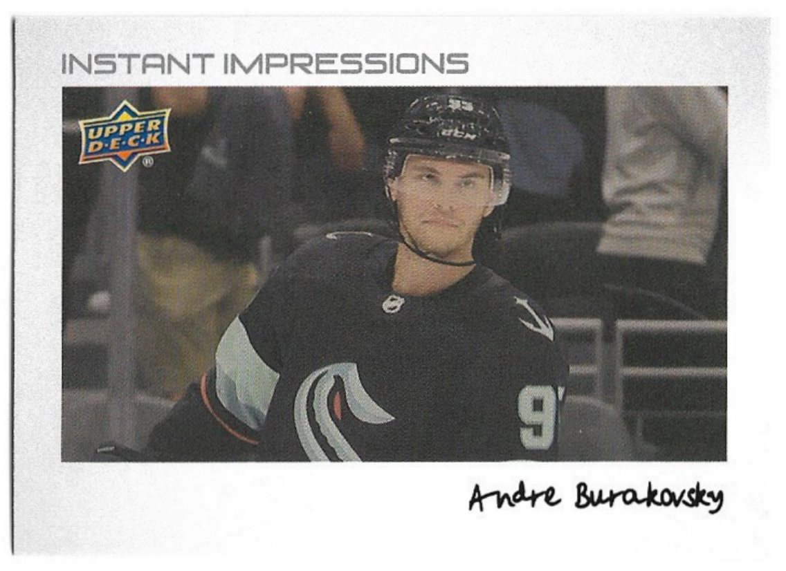 Instant Impressions ANDRE BURAKOVSKY 22-23 UD Series 2